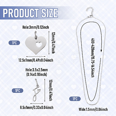 DIY Necklaces Making Kits DIY-TA0015-73F-1