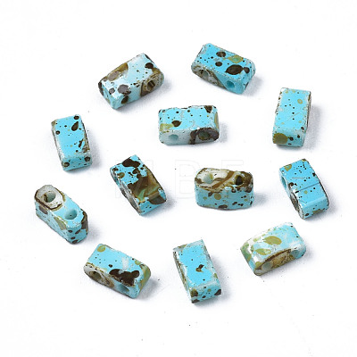 2-Hole Opaque Glass Seed Beads SEED-N004-002-A03-1