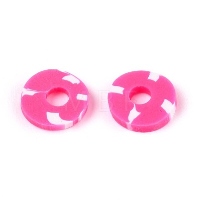 Handmade Polymer Clay Beads CLAY-N012-01L-1