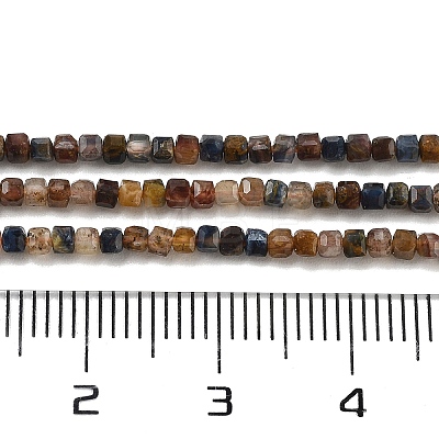 Natural Pietersite Beads Strands G-H042-B10-01-1