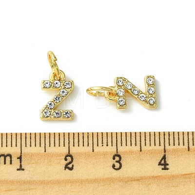 Rack Plating Alloy Rhinestone Pendants PALLOY-S187-01Z-1