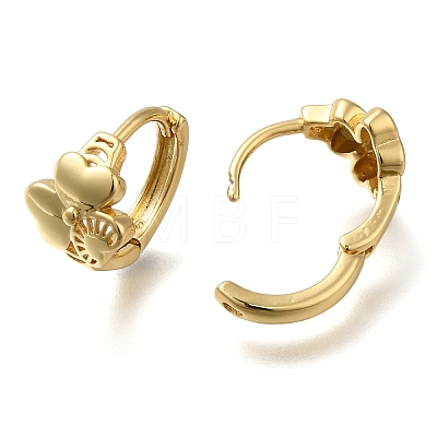 Rack Plating Brass Hoop Earrings KK-S402-03A-1