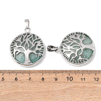 Natural Amazonite Pendants GG-CBA0251-10E-P-1