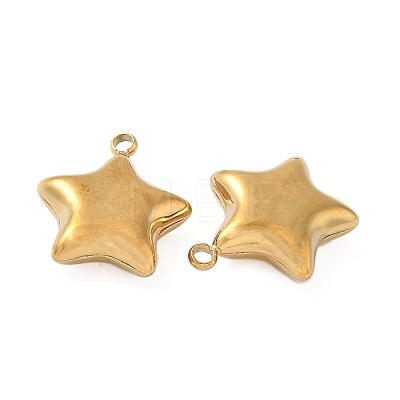 304 Stainless Steel Pendants STAS-S186-01A-G-1