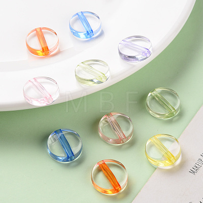 Transparent Acrylic Beads TACR-S154-09A-1
