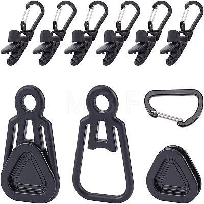 SUPERFINDINGS Plastic & Aluminium Alloy Tarp Clips TOOL-FH0001-19-1