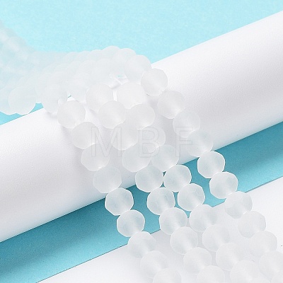 Transparent Glass Beads Strands LS-EGLA-A034-T10mm-MD19-1