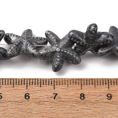 Vintage Handmade Porcelain Beads Strands PR-CBAA37B-03B-1