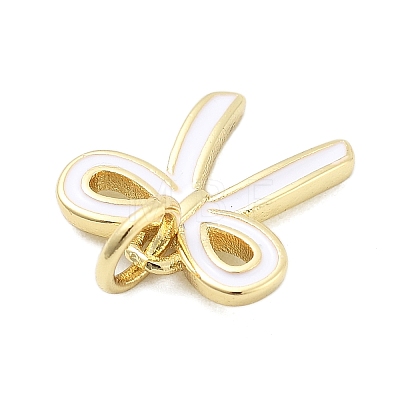 Brass Enamel Charms KK-H206-15G-02-1