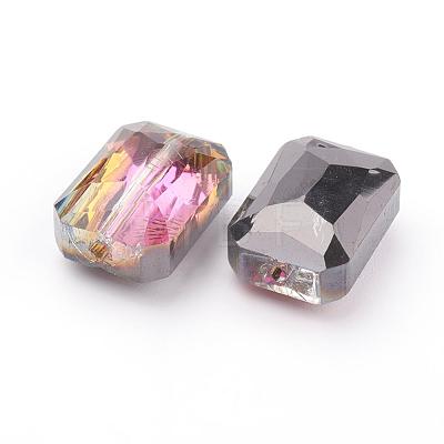 Electroplate Glass Beads EGLA-D023-1-1