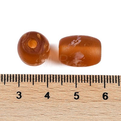 Opaque Handmade Lampwork Beads BLOW-D006-02H-1