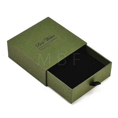 Cardboard Paper Bracelet Bangle Drawer Boxes CON-K015-05C-1
