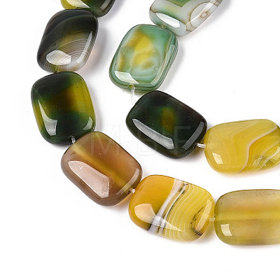 Natural Agate Beads Strands G-N356-03A-11-1