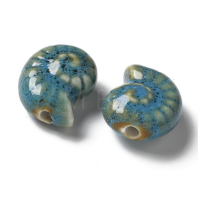 Handmade Porcelain Beads PORC-L080-F11-1