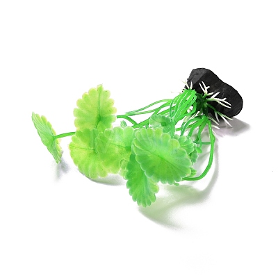 Plastic Artificial Aquatic Plants Decor DJEW-G025-14A-1