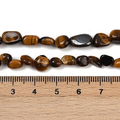Natural Tiger Eye Beads Strands G-Q060-D08-1