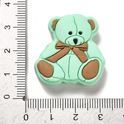 Bear Silicone Focal Beads SIL-D008-01C-1