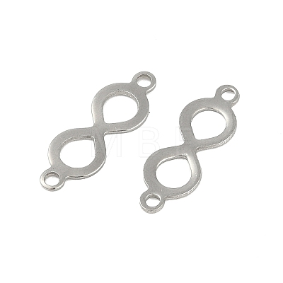 Non-Tarnish 201 Stainless Steel Connector Charms STAS-C108-27P-1