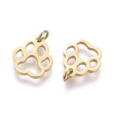 Ion Plating(IP) 304 Stainless Steel Pet Charms STAS-H100-26G-1