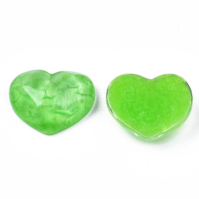 Transparent Resin Cabochons CRES-N031-003A-B02-1