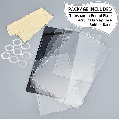 Acrylic Display Box ODIS-WH0005-76-1