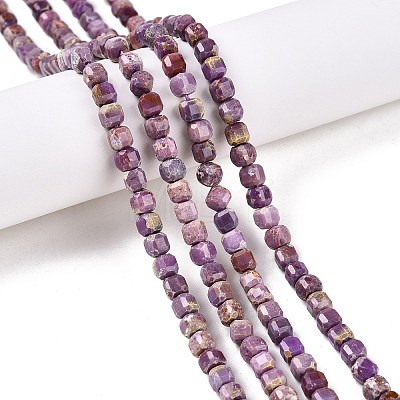 Natural Lepidolite Beads Strands G-N342-140-1