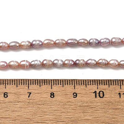 Natural Cultured Freshwater Pearl Beads Strands PEAR-I007-01L-02-1