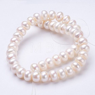 Natural Cultured Freshwater Pearl Beads Strands PEAR-P002-30-01-1