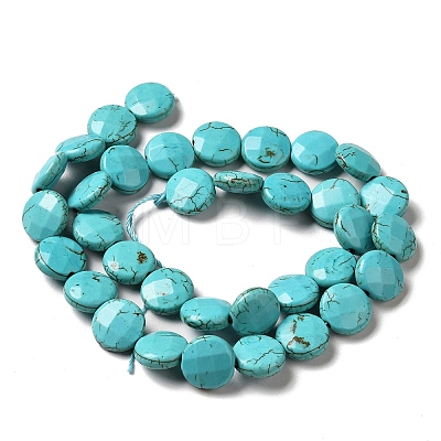 Natural Howlite Beads Strands G-C025-07A-1