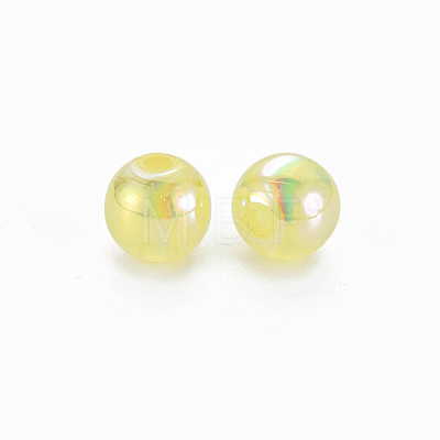 Imitation Jelly Acrylic Beads MACR-S373-66-E01-1