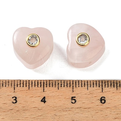 Natural Rose Quartz European Beads GG-CBA1AE1-03G-05-1