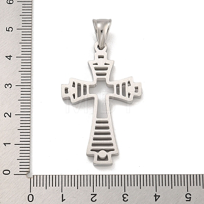 304 Stainless Steel Pendants STAS-D110-14AS-1