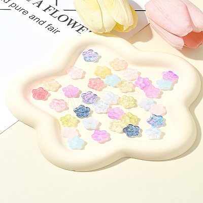 30Pcs Baking Paint Glass Beads GLAA-FS0001-97E-1
