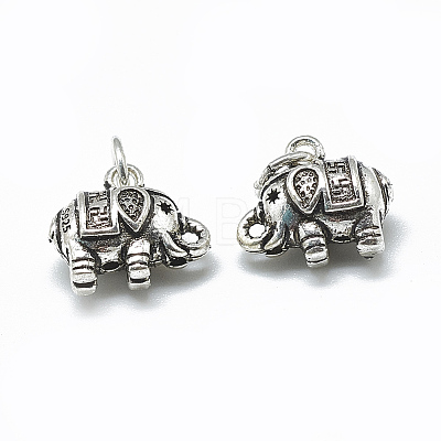 Thai 925 Sterling Silver Charms X-STER-T002-25AS-1
