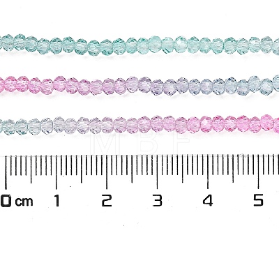 Transparent Painted Glass Beads Strands LS-DGLA-A034-T2mm-A10-1