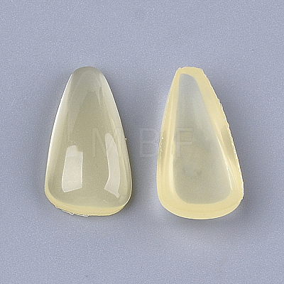 Translucent Resin Cabochons CRES-T014-09B-1