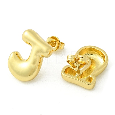 Rack Plating Brass Earrings EJEW-S222-01G-J-1