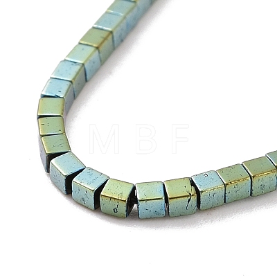 Electroplated Non-magnetic Synthetic Hematite Beads Strands G-G862-03G-1