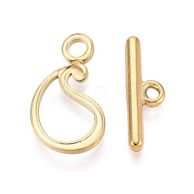 304 Stainless Steel Toggle Clasps STAS-Z153-03G-05-1