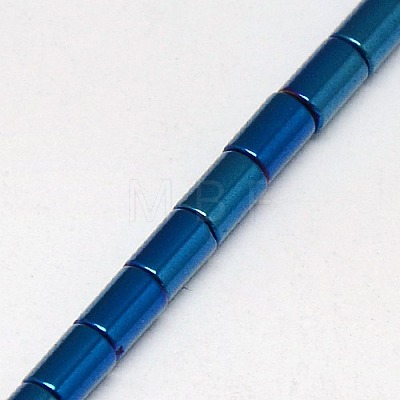 Electroplate Non-magnetic Synthetic Hematite Beads Strands G-J162-B-03-1