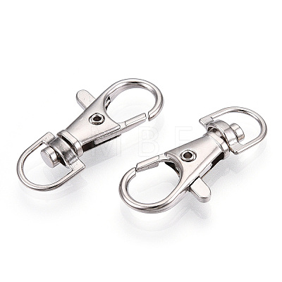 Alloy Swivel Lobster Claw Clasps FIND-T069-01C-P-1