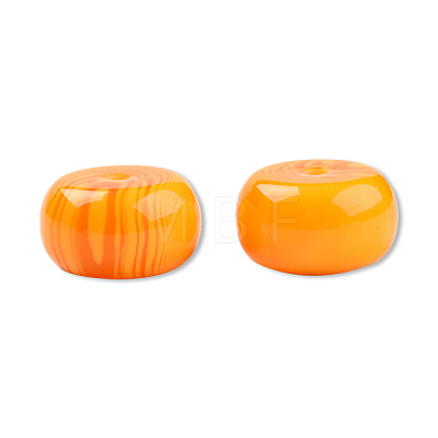 Resin Imitation Amber Beads RESI-N034-05-K04-1