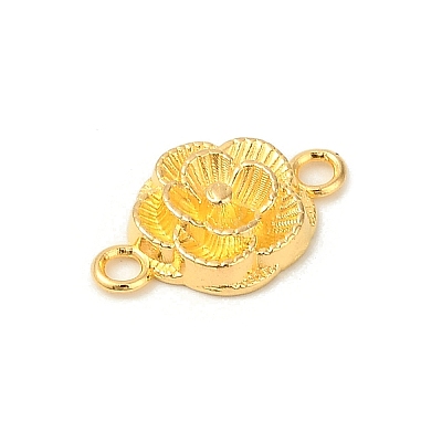 Tibetan Style Links/Connectors TIBEB-LF11373Y-G-FF-1