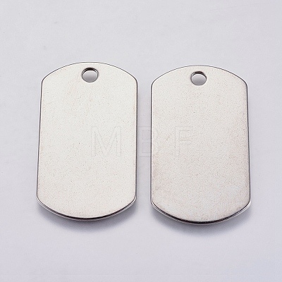 Tarnish Resistant 304 Stainless Steel Pendants STAS-P225-035P-1