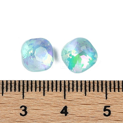 Pointed Back Glass Rhinestone Cabochons GGLA-S003-03E-1