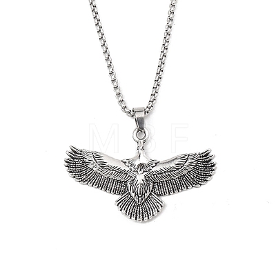 Zinc Alloy Pendant Necklaces NJEW-M211-08C-ASP-1