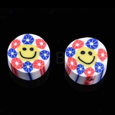 Handmade Polymer Clay Beads CLAY-T019-14H-1