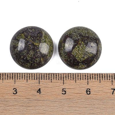 Natural Dragon Blood Cabochons G-T020-18mm-39-1