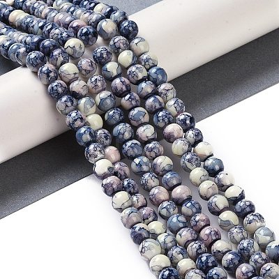 Baking Paint Glass Bead Strands GLAA-H031-01A-09-1