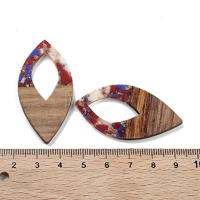 Walnut Wood Pendants FIND-Z050-06B-1